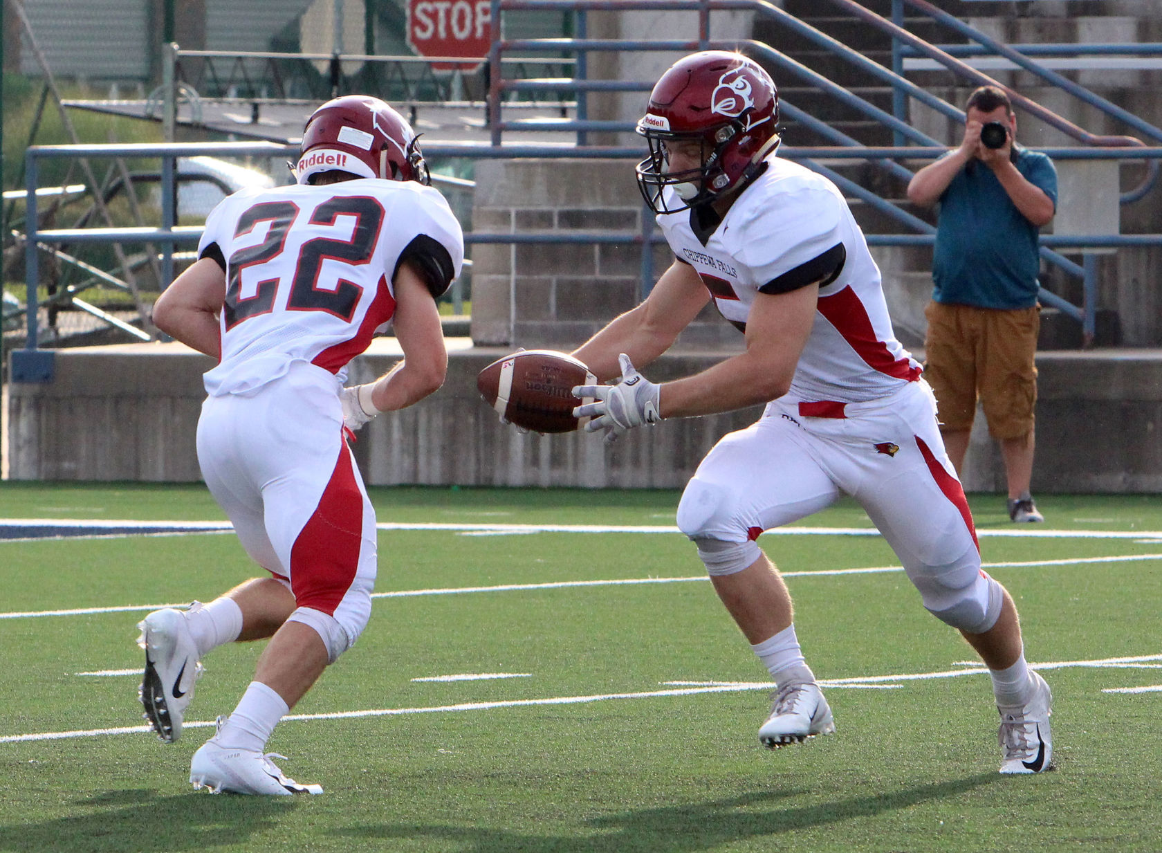 Chi-Hi football at Menomonie 8-31-18